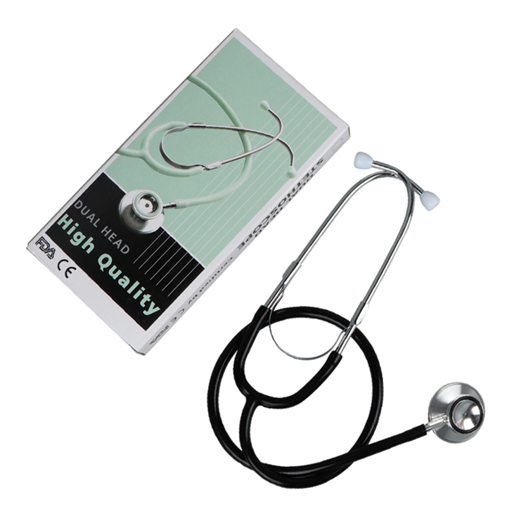 Manufacturer Supply Dual Head Stainless Steel Cardiology Estetoscopio Medical Stethoscope