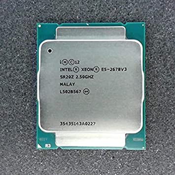 2,5 Ghz Turbo 3,1 Ghz 12C/24T процессор lntel Xeon E5-2678v3 CPU