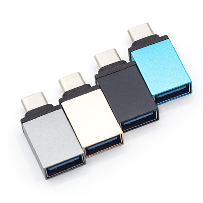 USB-C из алюминиевого сплава USB Type C к USB 3,0 адаптер OTG