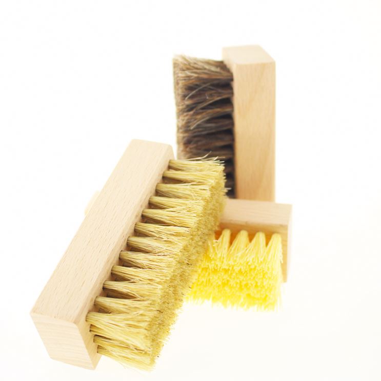 Low Price Care Horse Hair Shoe Wood Shine Brush
