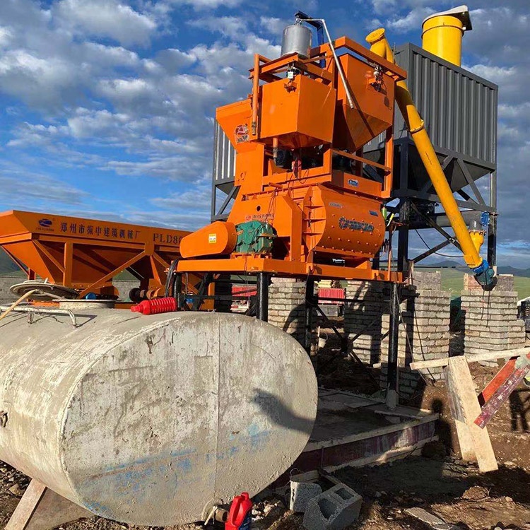 25m3 to 180m3 concrete batching plant with water pumps and pld batching machine sale