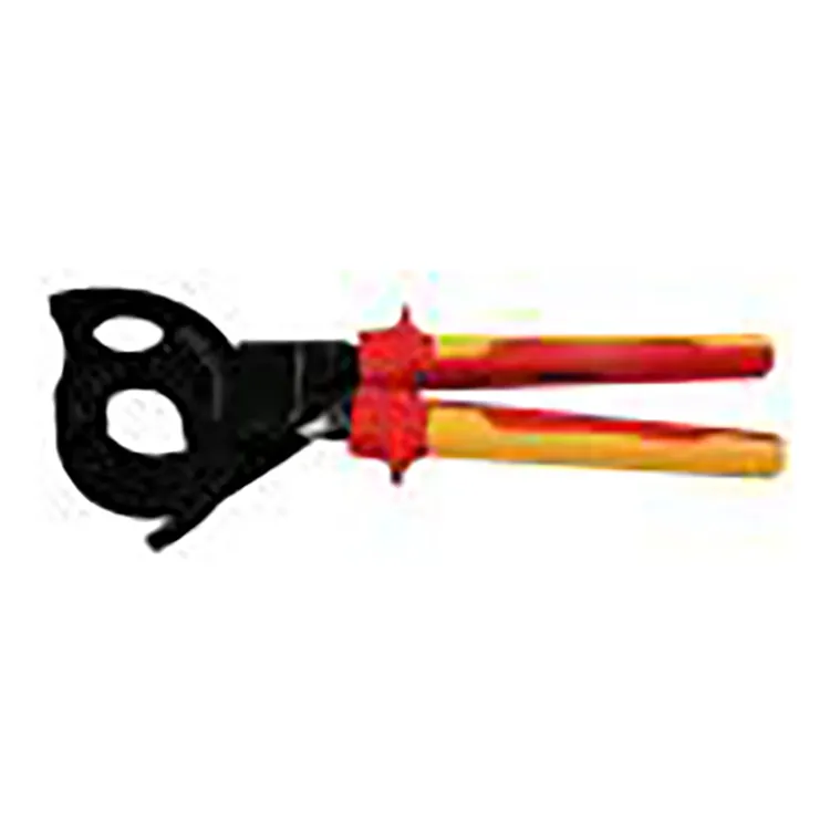 52mm(380mm2) Insulated Ratchet Cable Cutting Pliers Tools