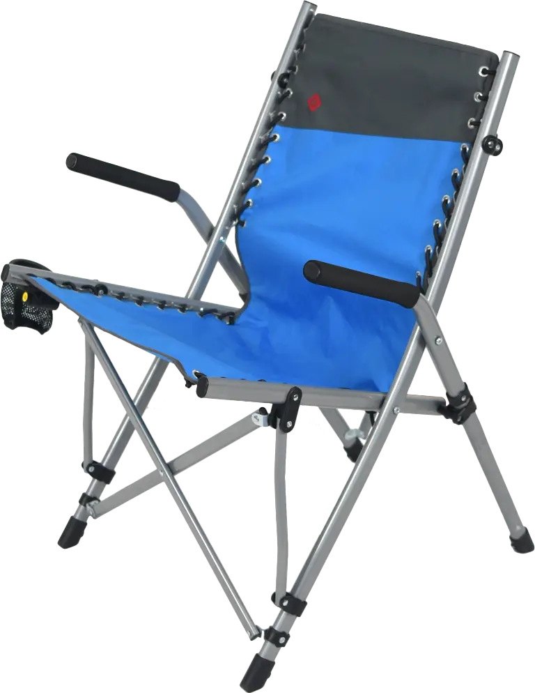 super comfortable bungee quad chair collapse folding lounge durable zero gravity lounge with cup holder camping chairs