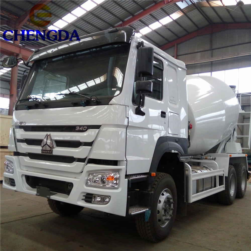 Diagram Of Brand New Self Loading Concrete Cement Mixer Truck