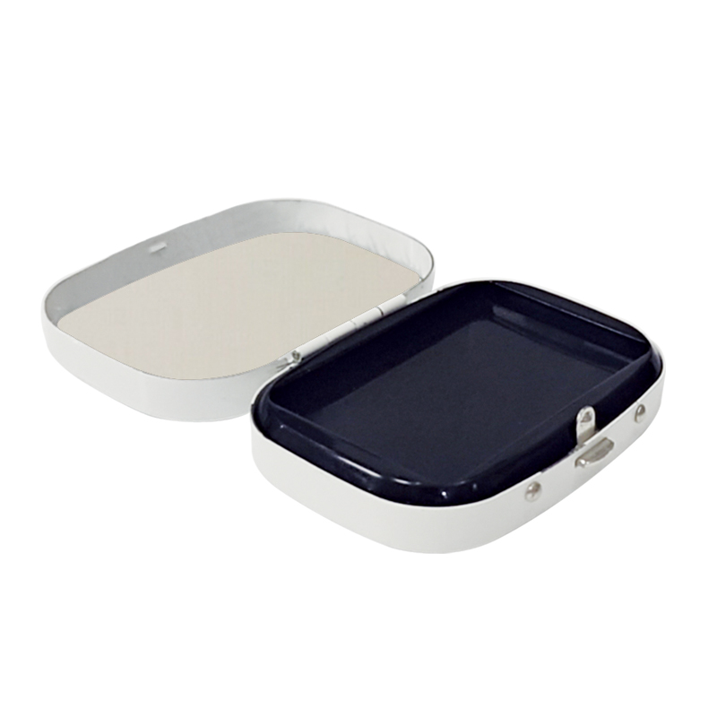 Wholesale High Quality White Empty Metal Packing Cosmetic tin Box