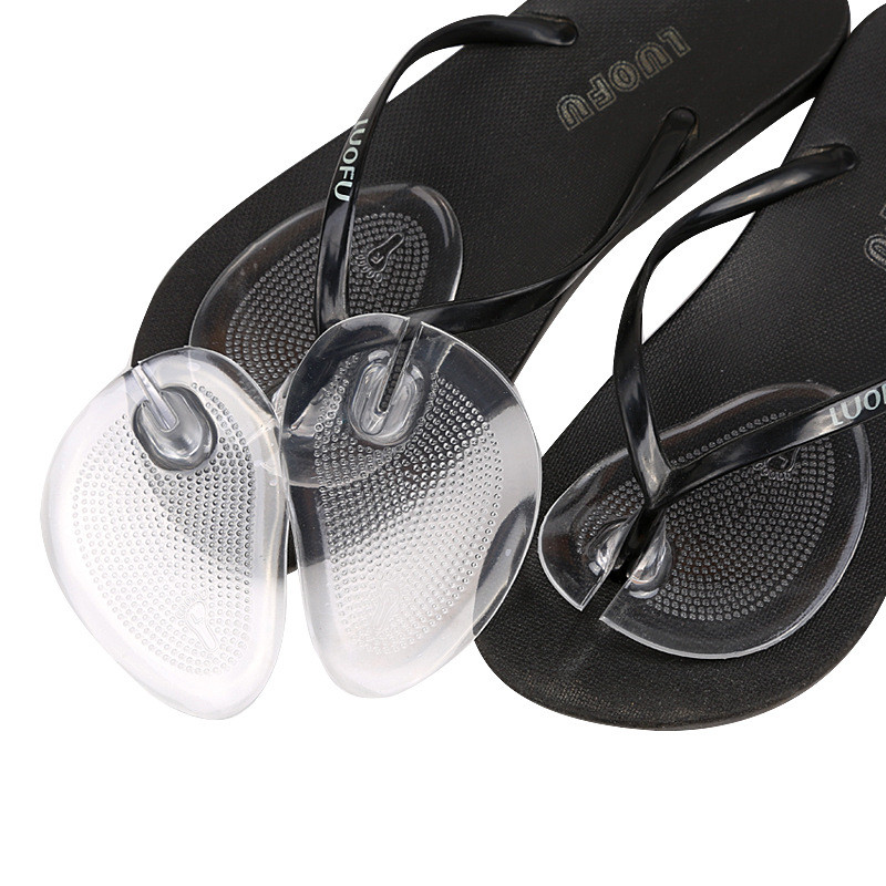 Gel Silicone Shoe Cushions High Heel Flip flops Insoles Antislip Shoes Pad Sticky Gel Pad