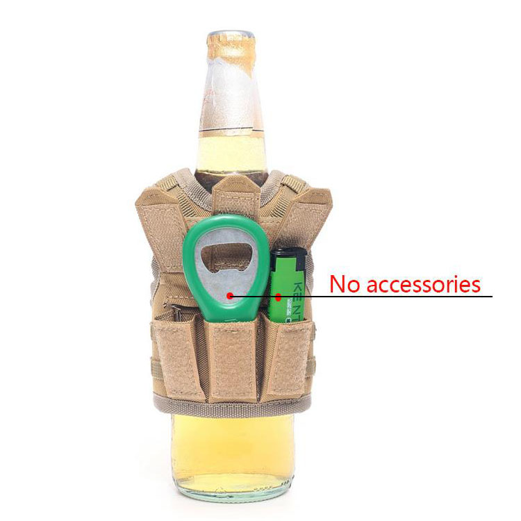 Best sell supplier life jacket beer koozies vest tactical beer vest