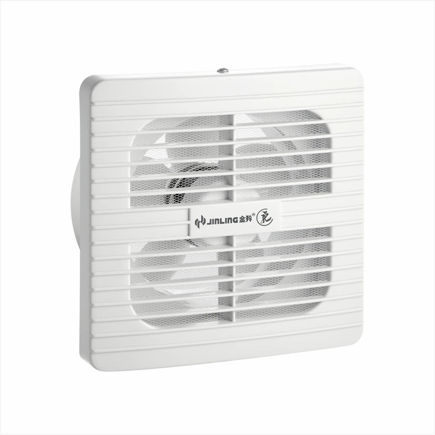 4 inch Low price home bathroom use ventilation exhaust fan with mosquito screen window mount exhaust fan