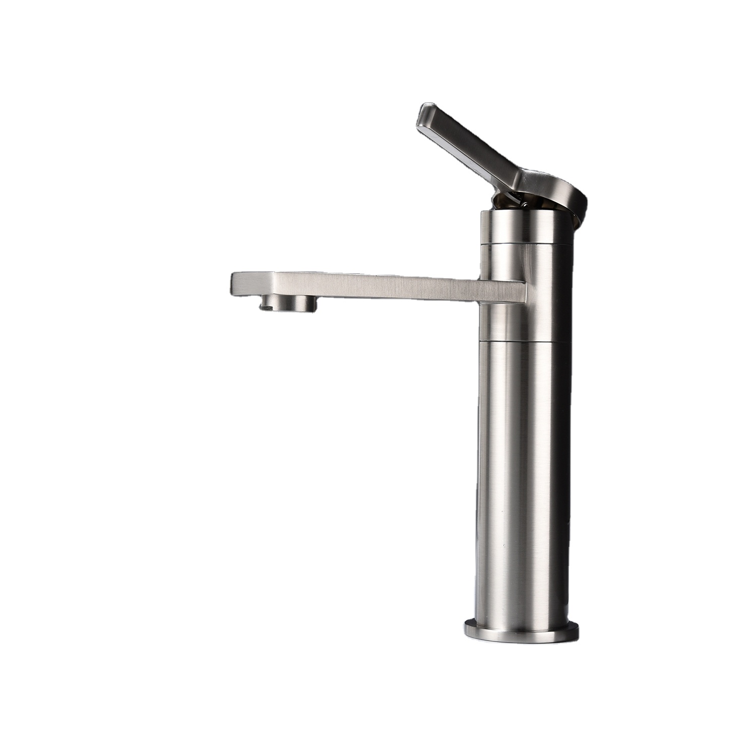Stainless steel bathroom basin faucet