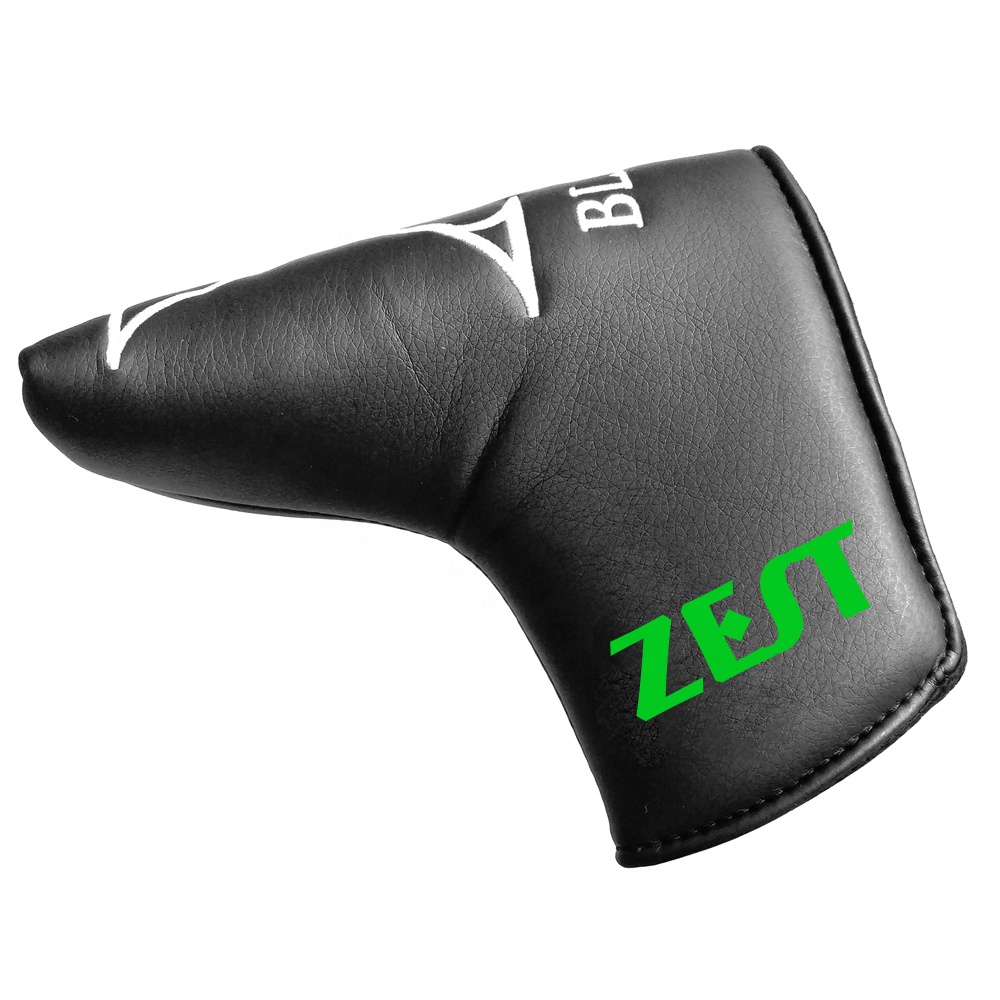 Blade type personalize embroidery Golf Putter Headcover