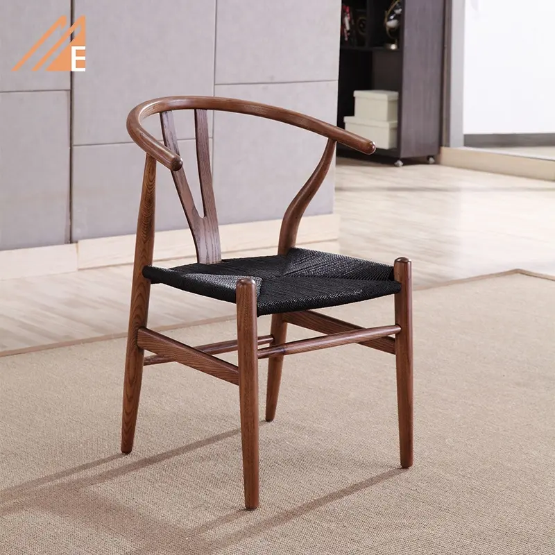 Nordic Modern Wood Elegant Restaurant Coffee Chair Y Chair