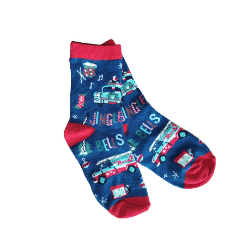 wholesale custom design children cute kids socks 100% cotton colorful teen boy socks jacquard kids cartoon crew sock