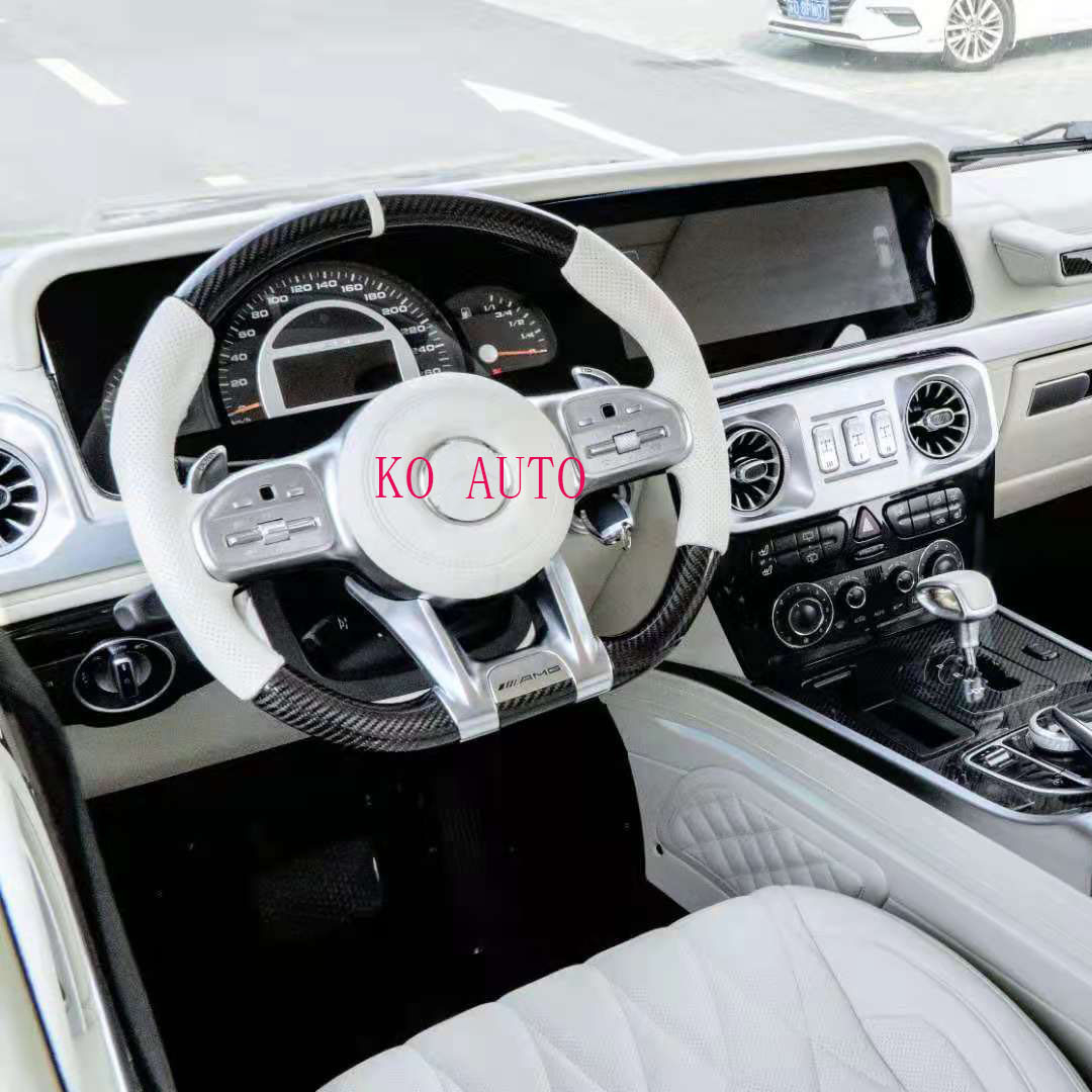 Interior Trim parts body kit WHITE for Mercedes benz G CLASS G500 g63 g55 g65 g350 g463 g500 2002-2018 upgrade to 2020 style