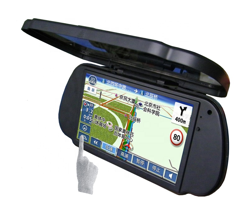 Mirror Navigation Car GPS 7 inch Bluetooth Perfection Car