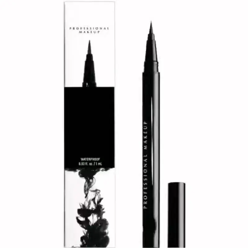 Hot Selling Private Label Eyeliner Single Package Easy to Color Matte Waterproof Liquid Black Eye Liner Pen