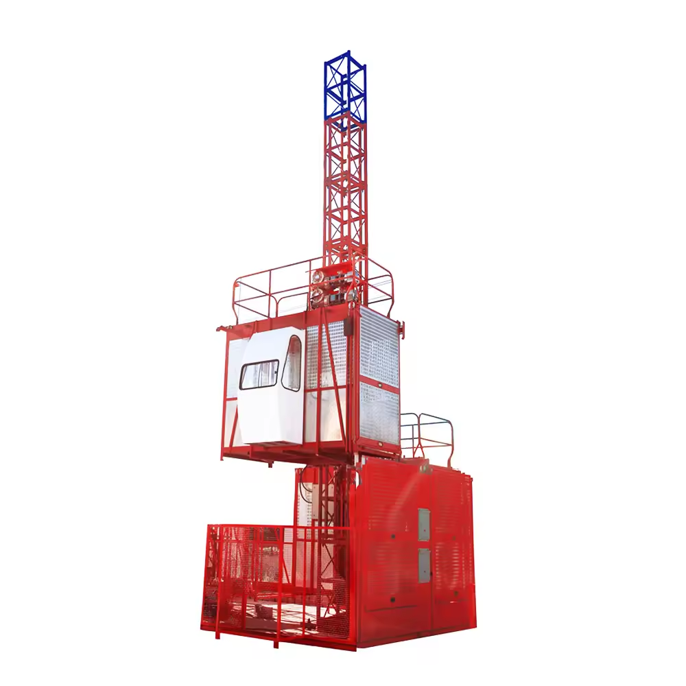 1-2tons SC120/120 Used Intelligence material construction lift