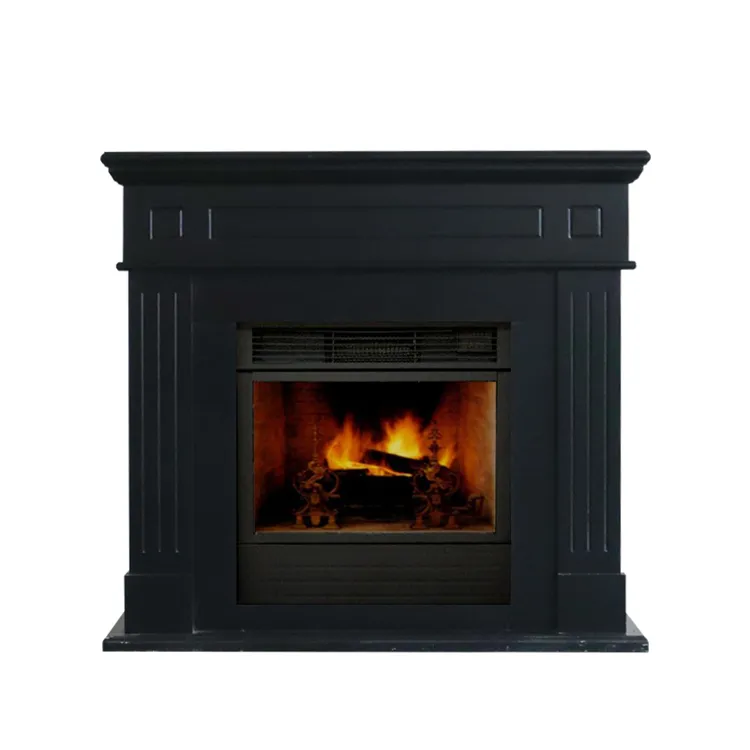 Cheap Factory mdf Mantel Decorative Indoor Wood Fireplace Mantel Surround