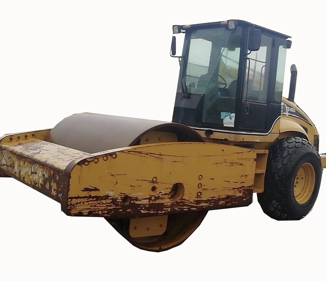 Подержанный оригинальный японский дорожный каток CAT CS683E дорожный каток с высоким состоянием и дешевой ценой на продажу