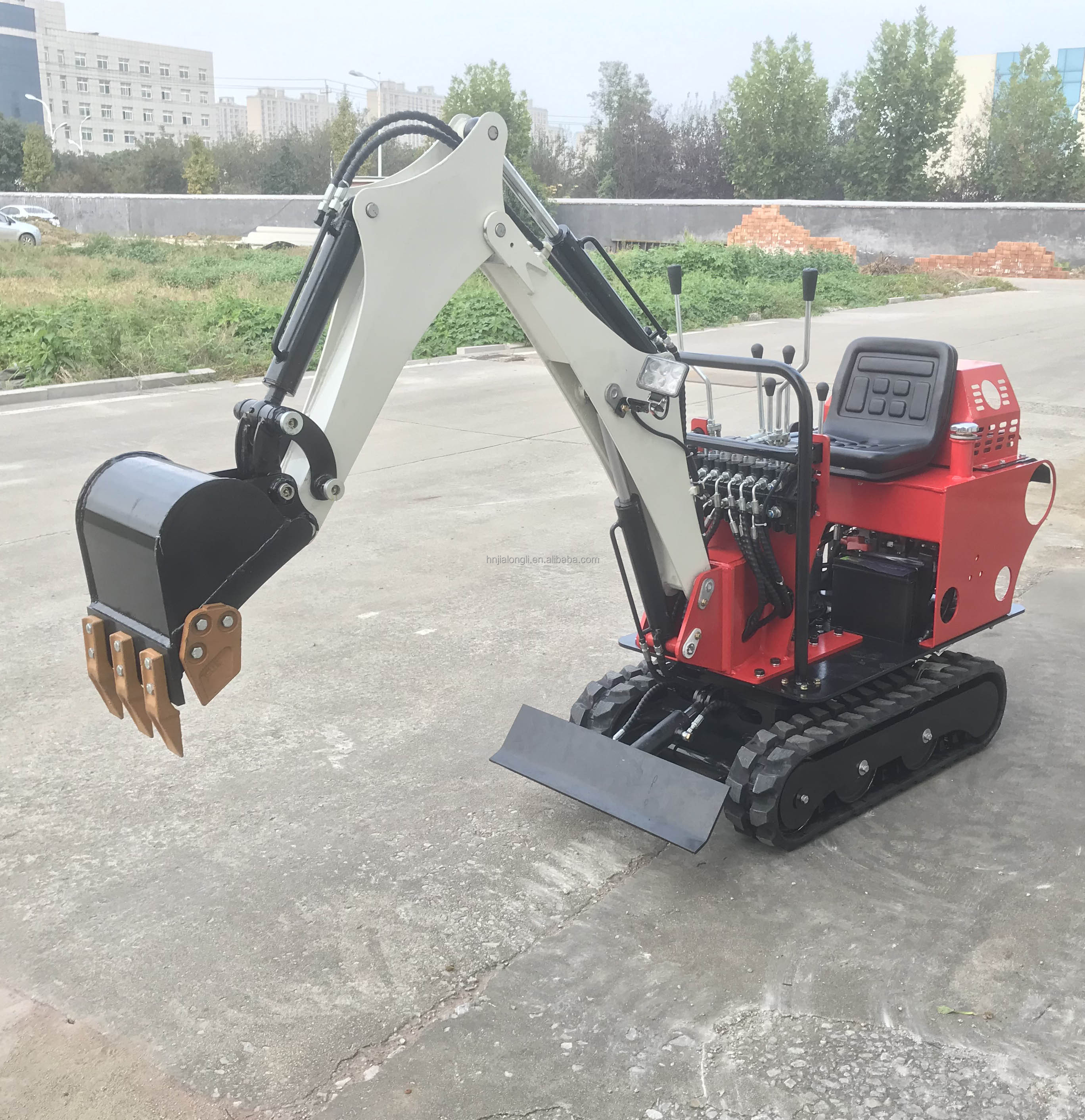 Продажа с завода, мини-экскаватор 1 тонна для домашнего сада, мини-экскаватор