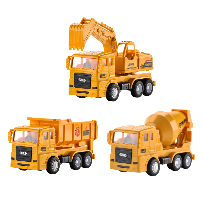 Friction Engineering Truck Vehicle Model Inertia Car Toys Model for children