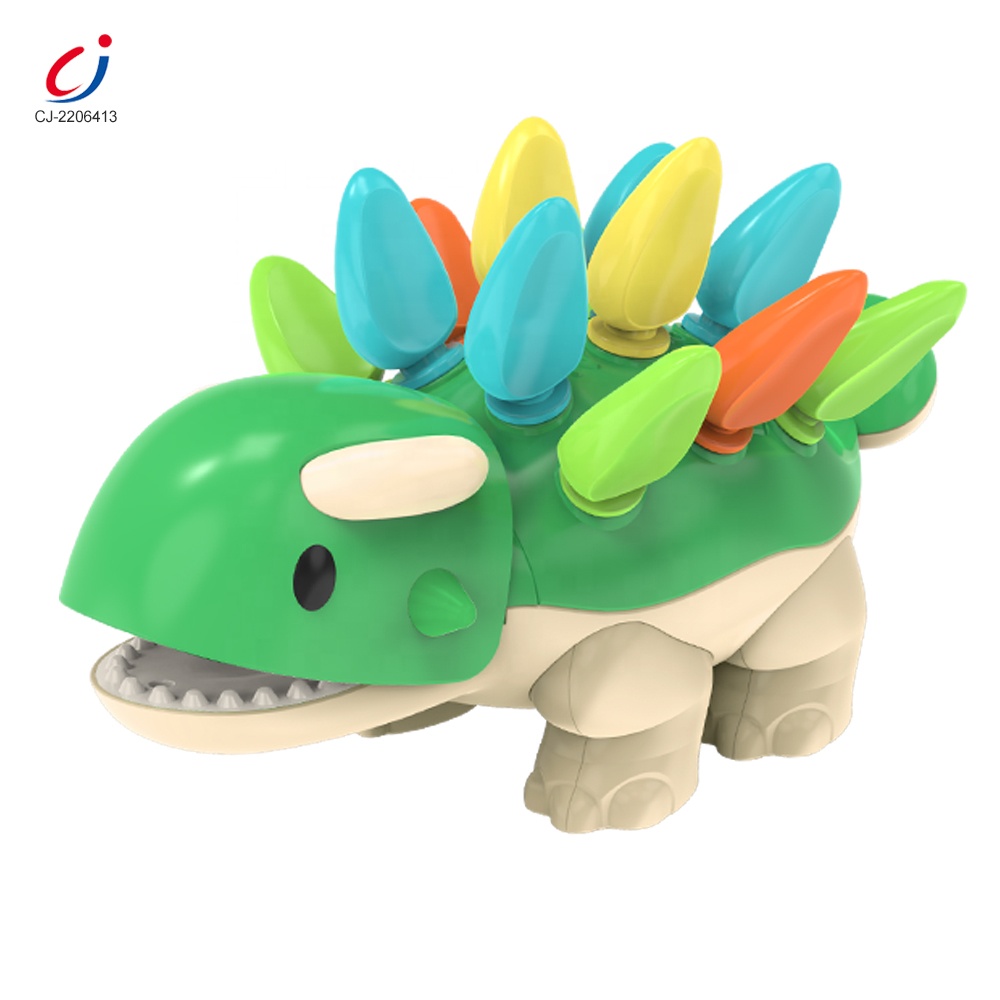 New design concentration training educational jouet pour enfant baby sensory toys dinosaur color matching montessori game toy