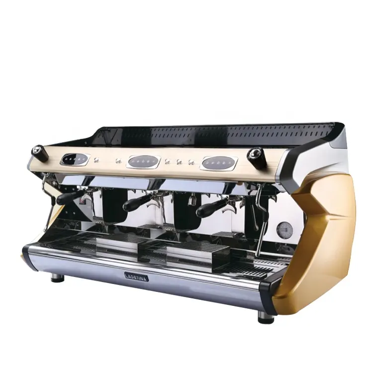 Special Design Commercial Espresso Coffee Machine for Cafe/Multifunction Three Heads Commercial Use Espresso Coffee Maker