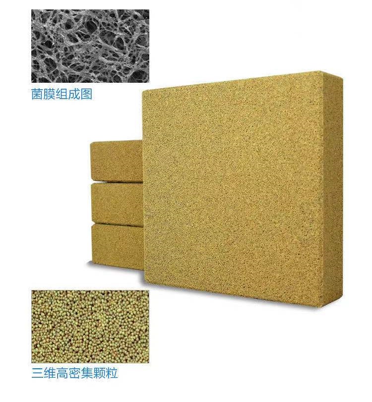 Biological Filtration Media for Bacteria Growth and Phosphate Reduction Nano Brick