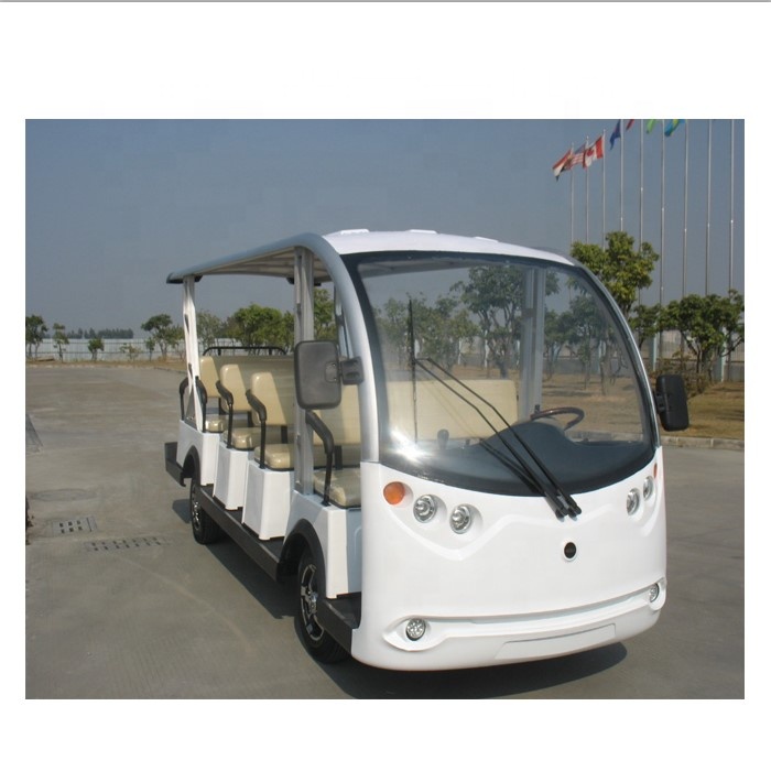 S8+3 Electric Bus 48V 4KW Motor Sightseeing Bus