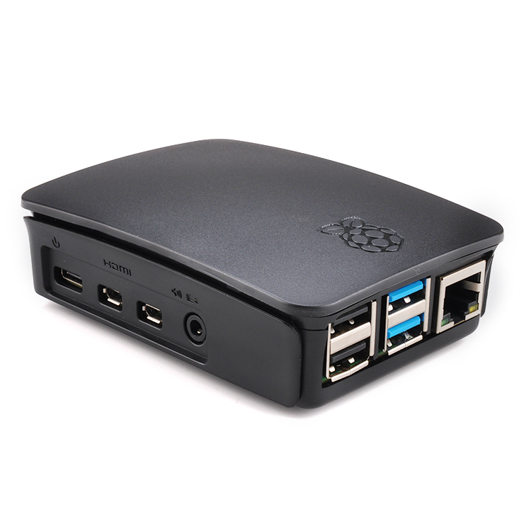 Новый стиль ABS пластик Raspberry pi 4 Модель B ABS корпус
