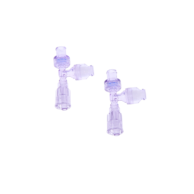 Medical Consumables Infusion Dual Check Valve With Needle Free Injection Connector Other Medical Consumables