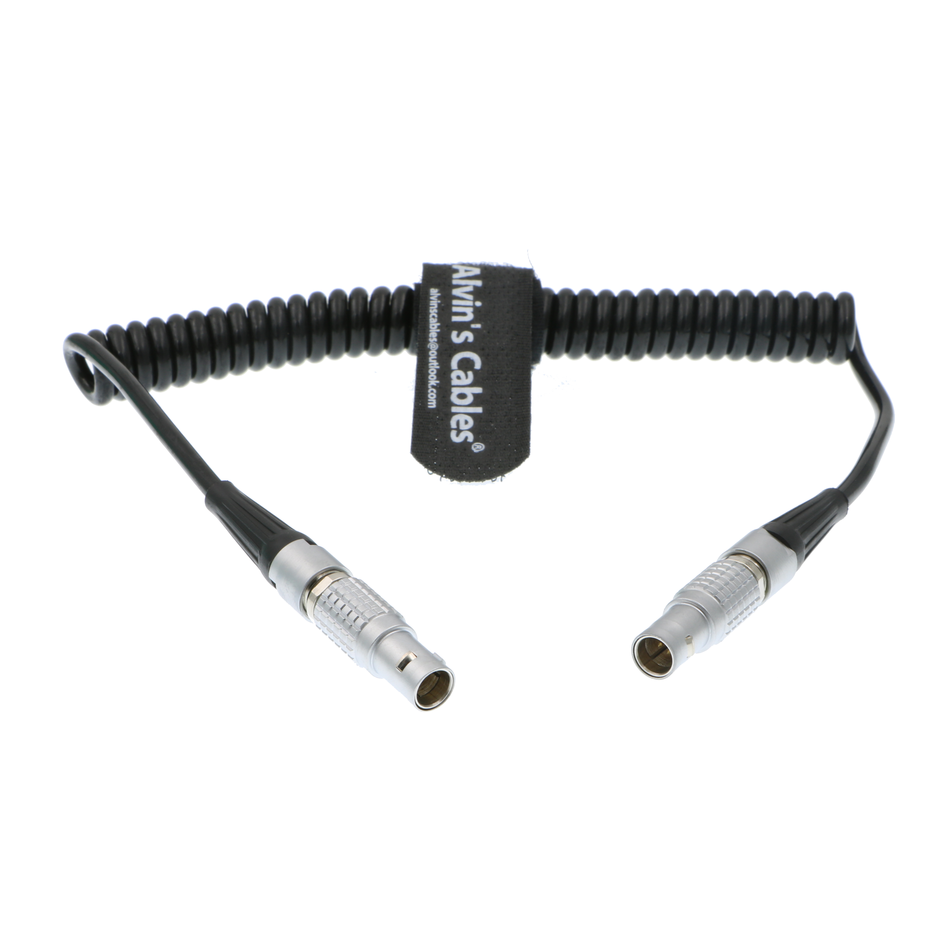 Кабели Alvin 5 Pin спиральный Twist TIMECODE кабель для звуковых устройств ZAXCOM DENECKE XL-LL