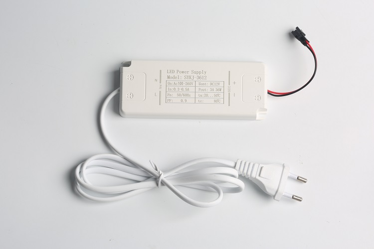 FICLUX CE ROHS 12V 36w LED Smart Touch Switch Bathroom Mirror Touch Sensor Switch with LED Driver 2835 LED Strips Warm White