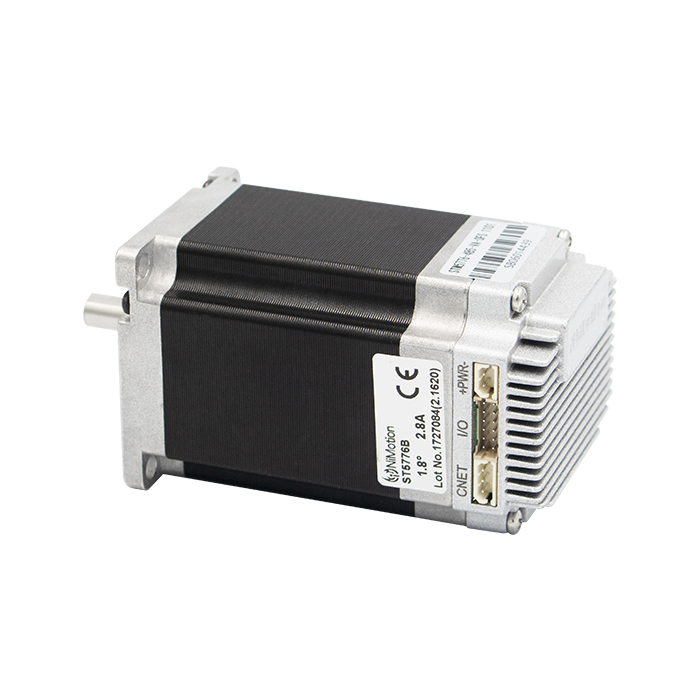 STM5776A-RS485 оптовая продажа 1.8Nm Nema23 закрытый цикл интегрированный шаговый двигатель и драйвер