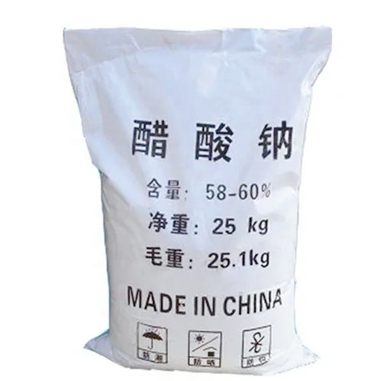 Sodium Acetate Trihydrate CAS 6131-90-4 used in printing and dyeing wastewater treatment
