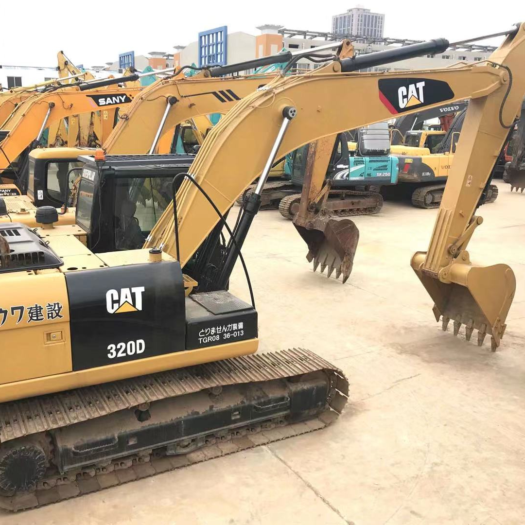 Б/у экскаватор CAT 325C, 25 тонн, гидравлический гусеничный экскаватор