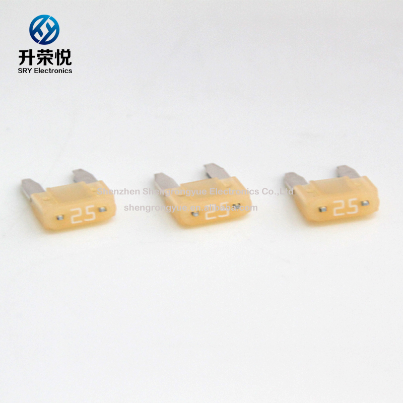 Littelfuse Мини автоматический предохранитель 0297025.WXNV лезвие предохранитель 25A 32 В автомобиля предохранитель