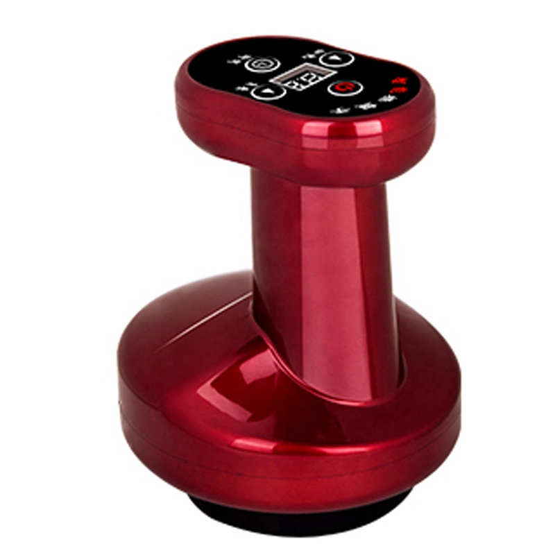 Chprety Electric Cupping EMS Body Slimming Massager Guasha Scraping Vacuum Cavitation Suction Cup Heating Massage
