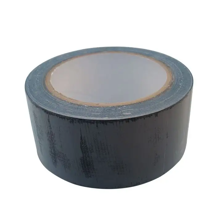 Black Duct Tape Waterproof Sealing Repair Gaffer Gray Sliver Black Rubber Glue Cloth Duct Duck Tape For Ductwork