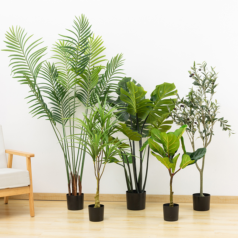 Artificial plant bonsai wholesale, decorative artificial tree in the living room