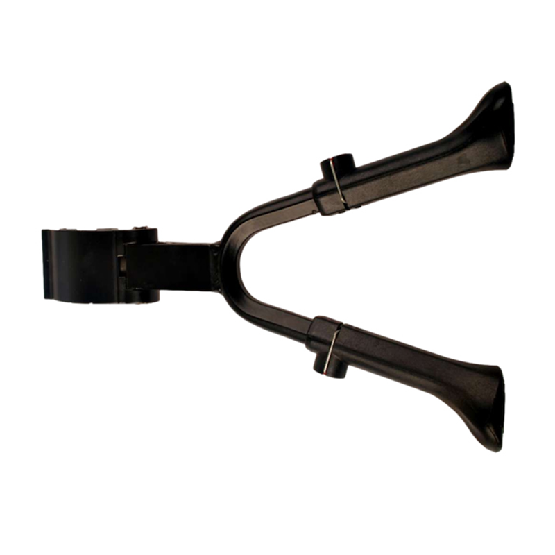 Black Aluminum Alloy Side For Cycle Mountain Biking Legs Bicycle Support Frame