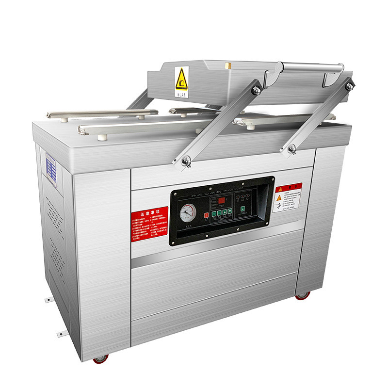 Double Flatbed Chamber Food Vacuum Packaging Machine Vacuum Sealing Machine