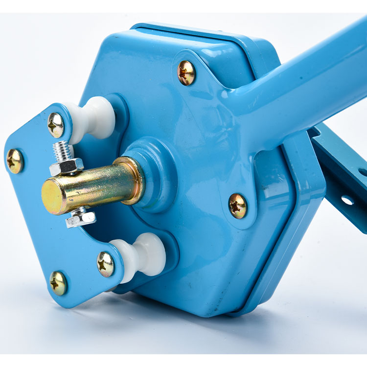 New Cast aluminum housing manual roll up motor for greenhouse Ventilation equipment