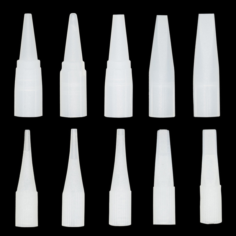 Tattoo Needle Tips Disposable Eyebrow Tattoo Needles mouth For Permanent Makeup Microblading Tattoo Accessories