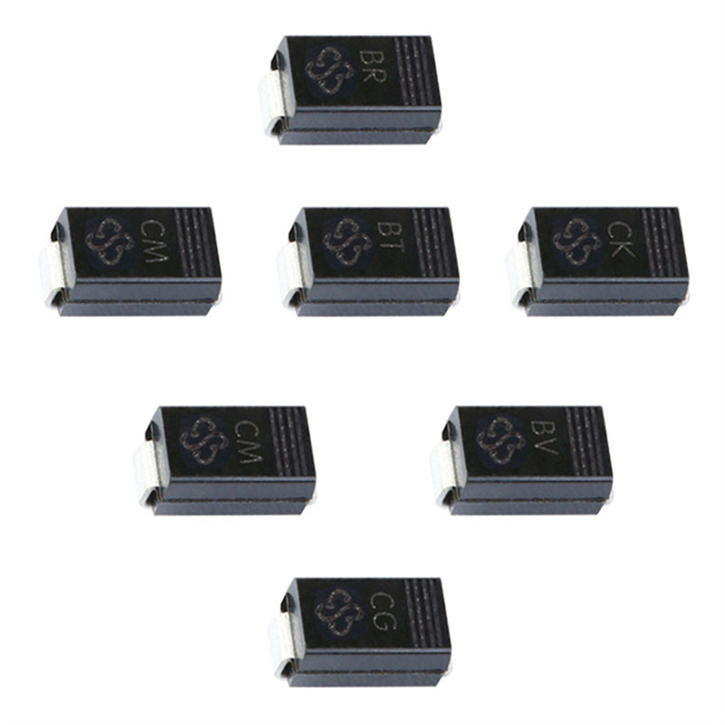 100% новый SMAJ6.0A SMAJ6.0CA 6V 400W smaj DO-214AC SMD телевизоры модуль диодного выпрямителя высокоскоростной коммутации диоды для подавления переходных скачков напряжения