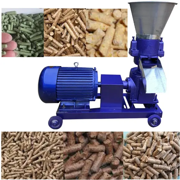 Factory price small home farm used chicken cattle fish pig feed granulator