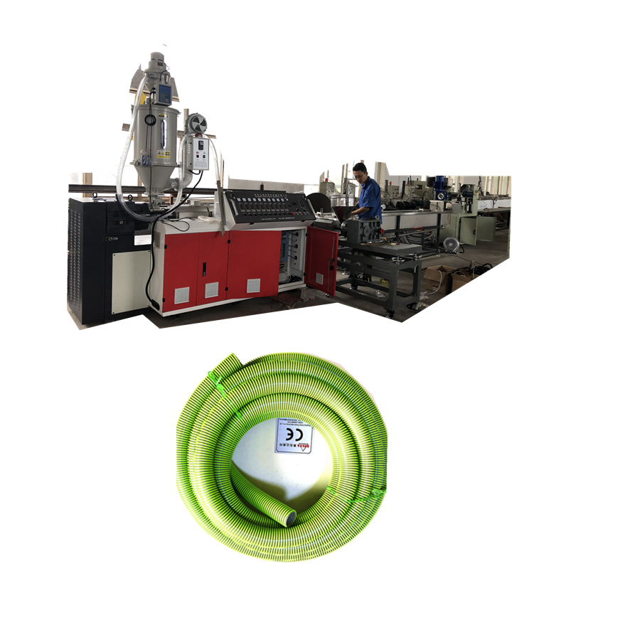 Swimming pool vacuum cleaner soft hose production line