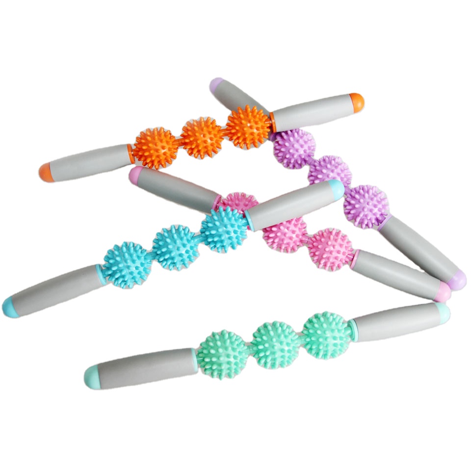 custom logo muscle roller massage stick tool