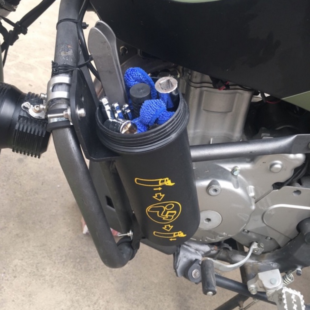 Водонепроницаемая трубка для хранения для мотоцикла, подходит для BMW, Honda, Yamaha, Kawasaki, другие запчасти для мотоциклов
