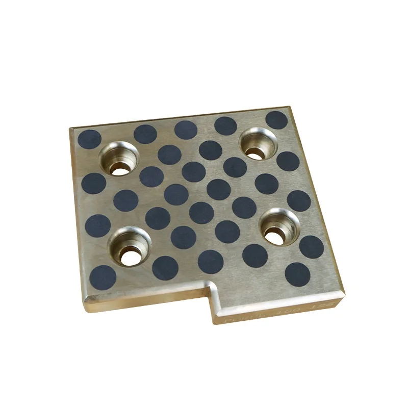 Copper Guide Plate Automobile Mold Standard Parts Self-Lubricating Copper Guide Plate Slider Graphite Copper Guide Plate Oil Fre
