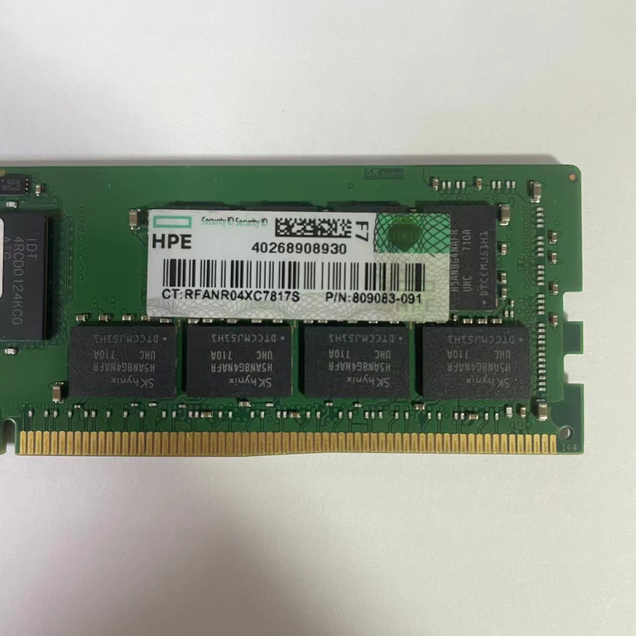 Горячие продукты, 32 ГБ ОЗУ, память 805351-B21 32 Гб DDR4 2400 МГц 2Rx4 ddr4, Серверная память 805351-b21